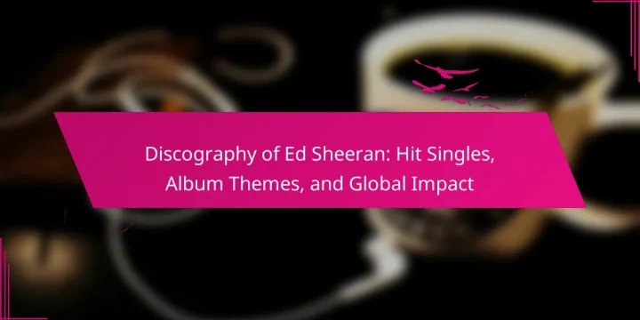 Discography of Ed Sheeran: Hit Singles, Album Themes, and Global Impact