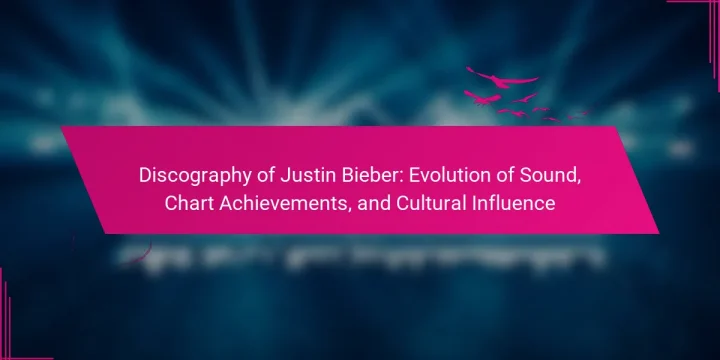 Discography of Justin Bieber: Evolution of Sound, Chart Achievements, and Cultural Influence