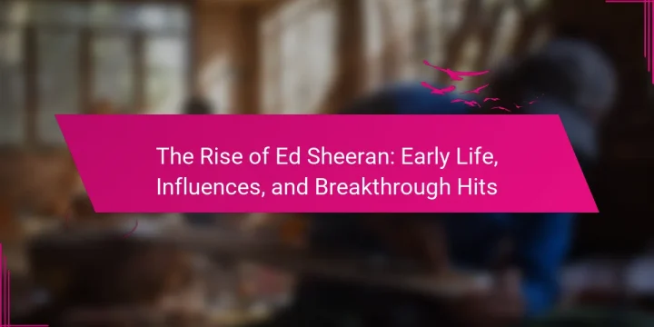 The Rise of Ed Sheeran: Early Life, Influences, and Breakthrough Hits
